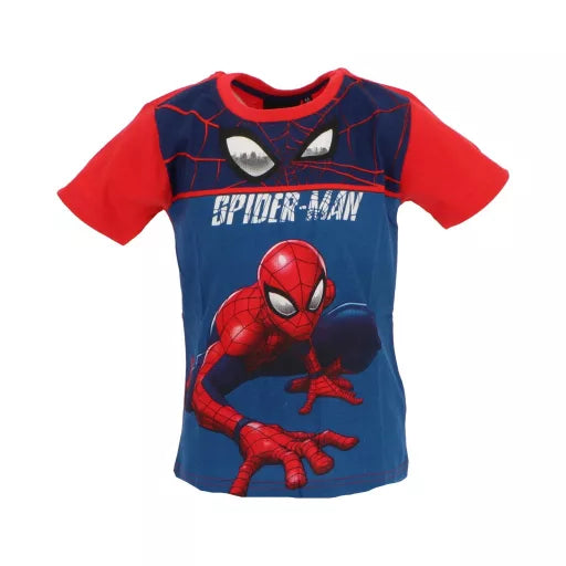 T-shirt enfant Spider-Man Wall rouge