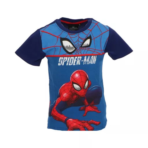 T-shirt enfant Spider-Man Wall bleu – 4 ans / 104 cm