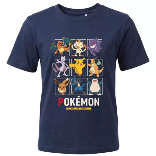 T-shirt enfant Pokémon Fun Squad bleu – 3 ans / 98 cm