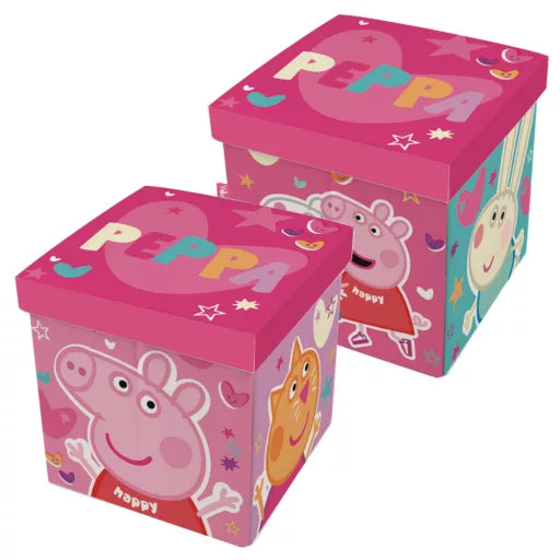 Box de rangement Peppa Pig – 30 × 30 × 30 cm