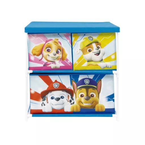 Meuble de rangement Pat' Patrouille – 3 compartiments, 53 × 30 × 60 cm