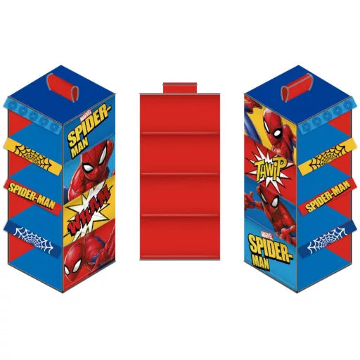Organisateur de placard suspendu Spider-Man – 4 compartiments