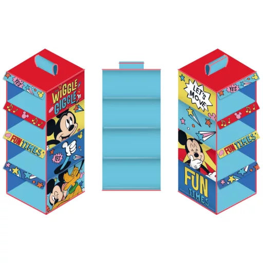 Organisateur de placard suspendu Disney Mickey – 4 compartiments