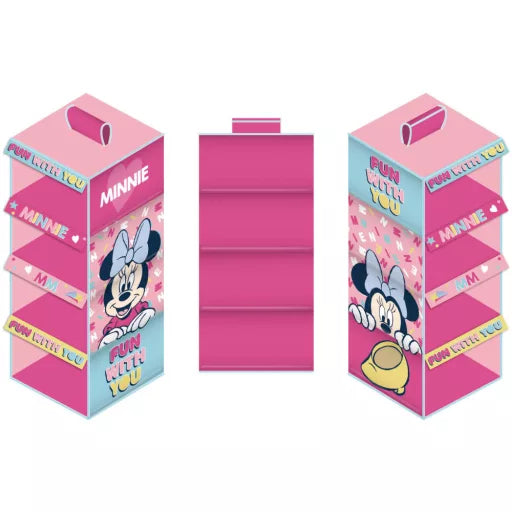 Organisateur de placard suspendu Disney Minnie – 4 compartiments