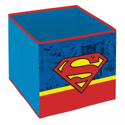 Cube de rangement Superman – 31 × 31 × 31 cm