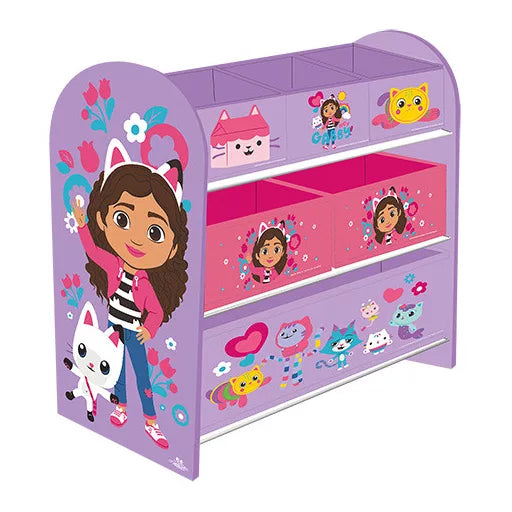 Meuble de rangement Gabby's Dollhouse Ohana Friends – 62,5 × 29,5 × 60 cm