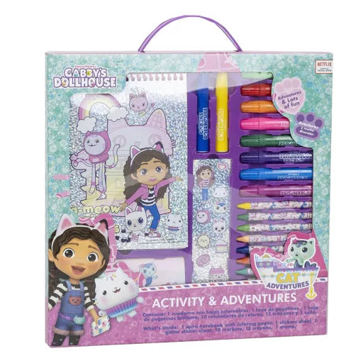 Set de papeterie Gabby's Dollhouse Cat Adventures