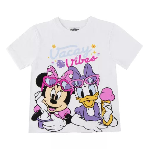 T-shirt enfant Disney Minnie Vacay Vibes – 3 à 8 ans / 98 à 128 cm