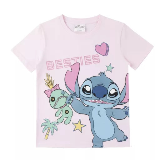 T-shirt enfant Disney Lilo & Stitch Besties – 6 à 12 ans / 116 à 152 cm
