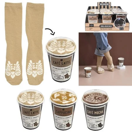 CHAUSSETTES DELISOCKS CAFE