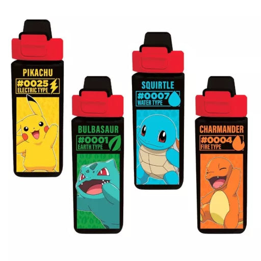 Gourde Pokémon Electric square en plastique – 500 ml