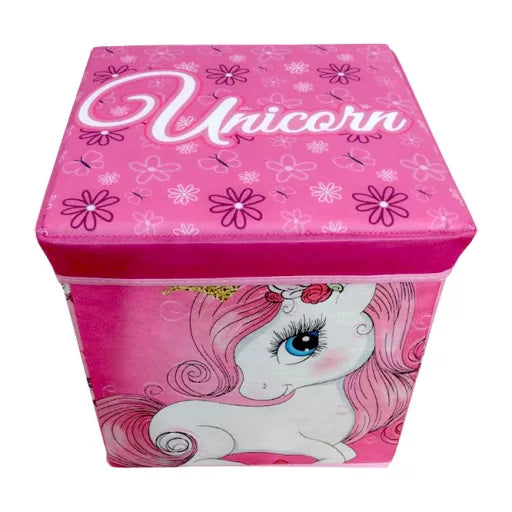 Box de rangement Licorne Princess – 30 × 30 × 30 cm