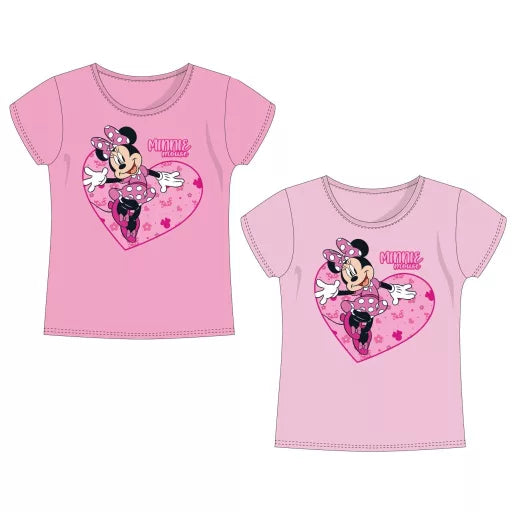 T-shirt enfant Disney Minnie Heart – 3 à 8 ans