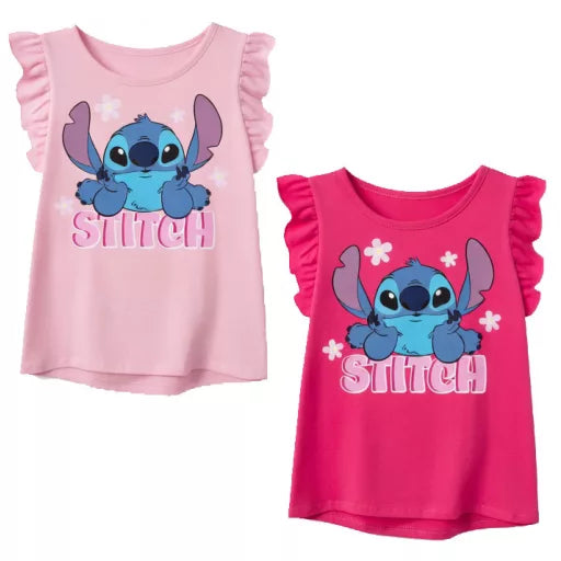 T-shirt enfant Disney Lilo & Stitch Tiny Smile – 3 à 8 ans / 98 à 128 cm