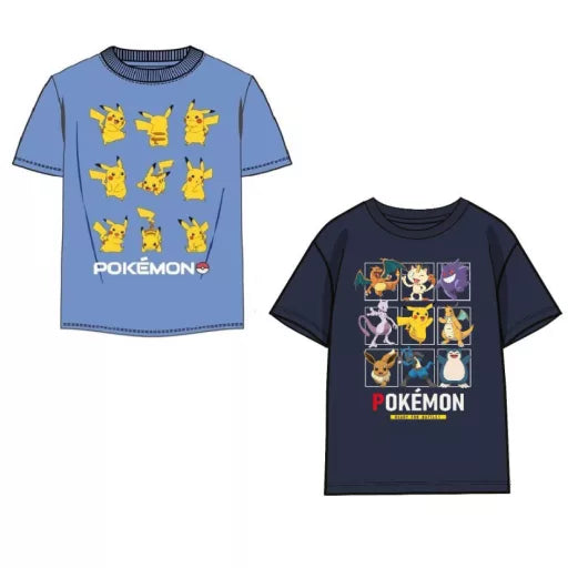 T-shirt enfant Pokémon Fun Squad – 3 à 8 ans / 98 à 128 cm