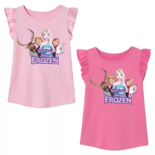 T-shirt enfant Disney La Reine des Neiges L'équipe – 3 à 8 ans / 98 à 128 cm