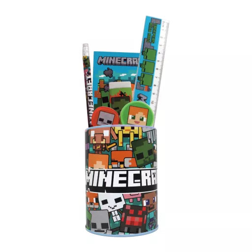 Set de papeterie Minecraft Creepers Need Hugs, 7 pièces