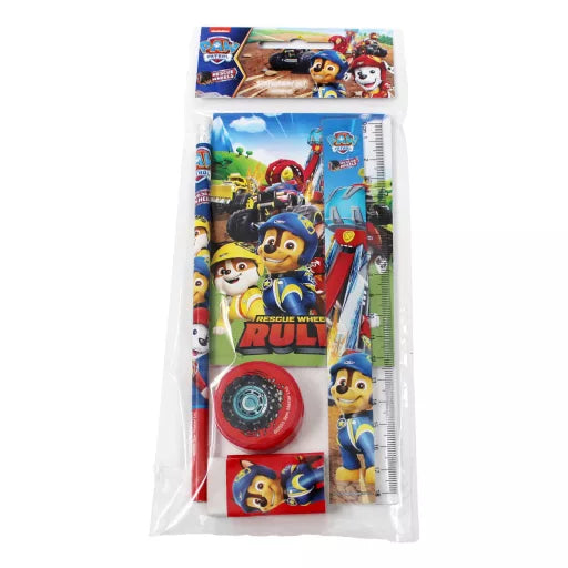 Set de papeterie Pat' Patrouille Rescue Wheels, 5 pièces