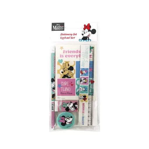 Set de papeterie Disney Minnie Joy, 5 pièces