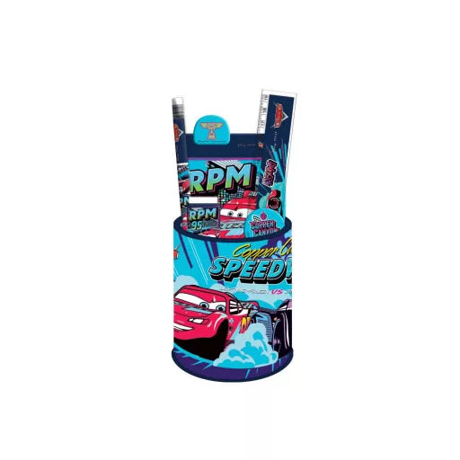 Set de papeterie Disney Cars RPM, 7 pièces