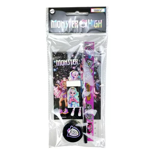 Set de papeterie Monster High Crew, 5 pièces