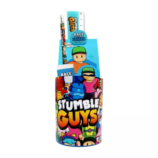 Set de papeterie Stumble Guys Race, 7 pièces