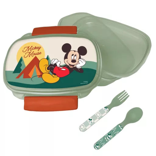 Mickey Nature - boîte à sandwich avec couverts
