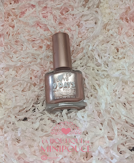 VERNIS À ONGLES EFFET GEL 9 JOURS6 COULEURS ( 2775-02 )