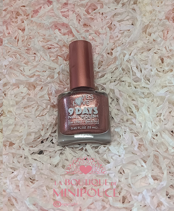 VERNIS À ONGLES EFFET GEL 9 JOURS6 COULEURS ( 2775-02 )
