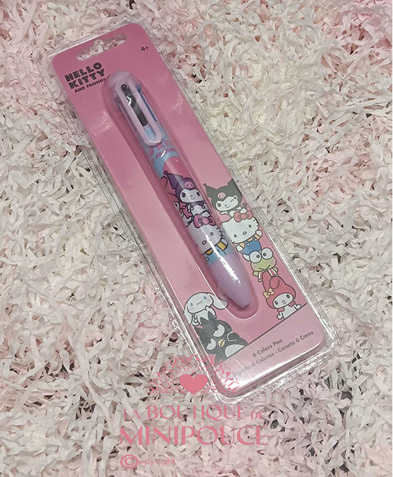 STYLO 6 COULEUR
