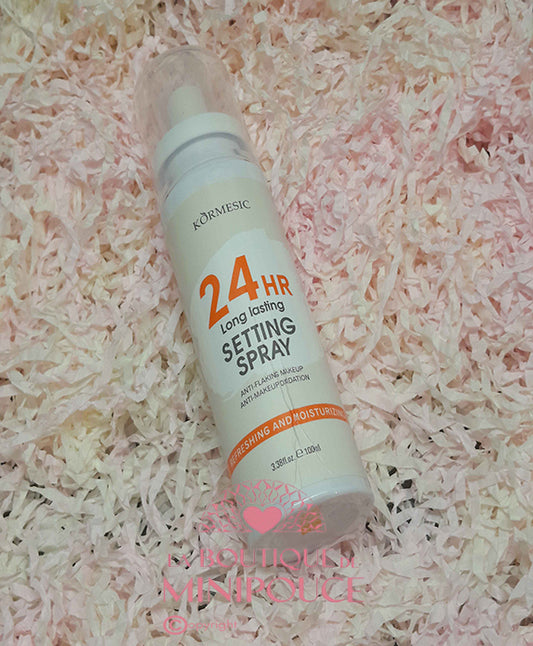 SPRAY FIXATEUR DE MAQUILLAGE ANTI-GEL & OXYDANT 24H. 100ML. KORMESIC