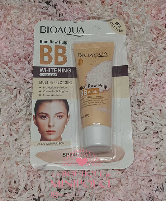 BB FOND DE TEINT CORRECTEUR ILLUMINATEUR SPF45 EXTRAIT DE RIZ 40GR