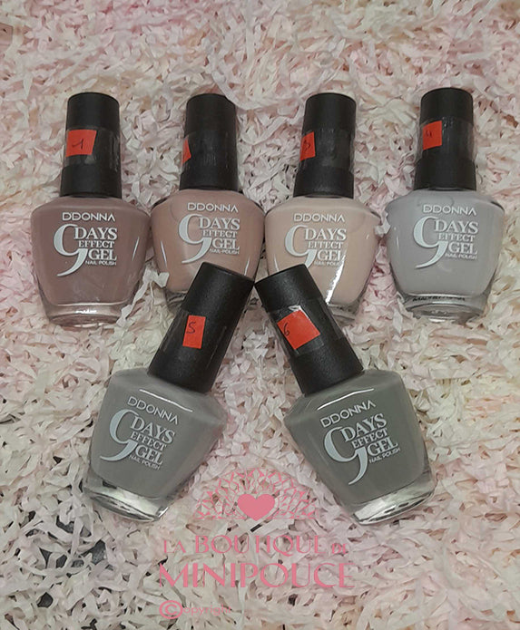VERNIS A ONGLES EFFET GEL 9 JOURS 14906