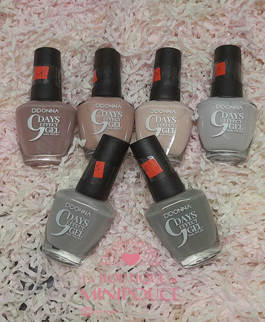 VERNIS A ONGLES EFFET GEL 9 JOURS 14906
