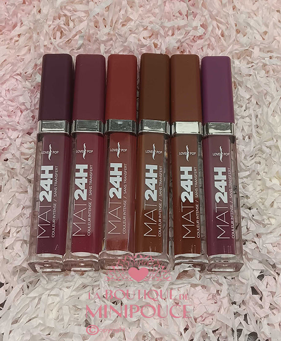 ROUGE A LEVRES LIQUIDE SANS TRANSFERT 40334