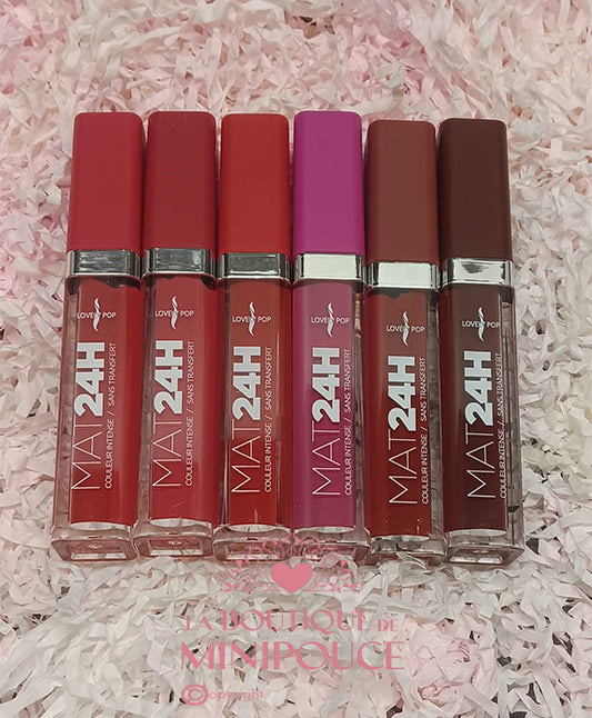 ROUGE A LEVRES LIQUIDE SANS TRANSFERT 40333