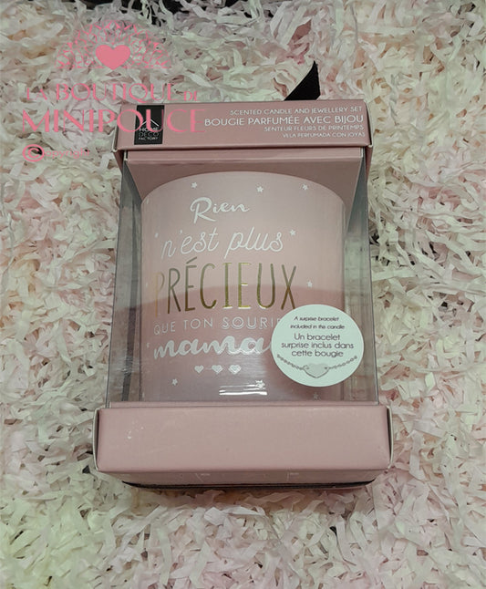 BOUGIE BIJOUX SURPRISE POUR MAMAN
