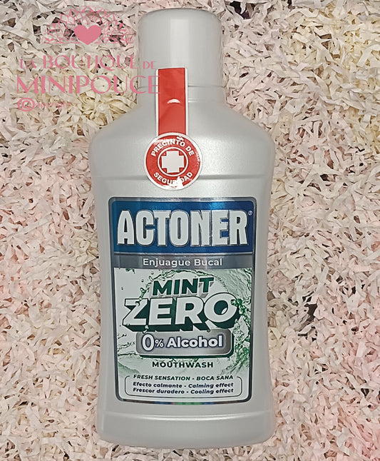 BAIN DE BOUCHE ZERO MENTHE TULIPAN NEGRO