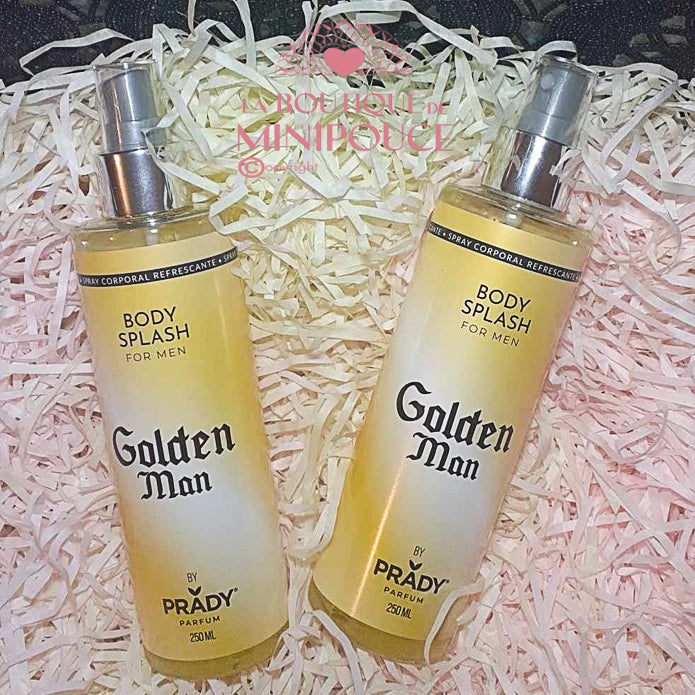 BRUME CORPOREL PRADY BODY SPLASH GOLDEN MAN 250ML