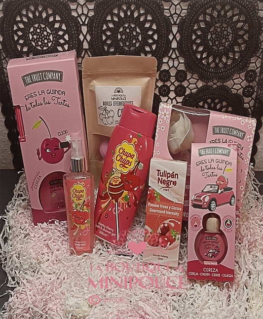 COFFRET CERISE 7 PRODUITS