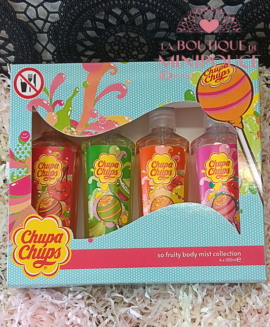 COFFRET 4 BRUMES CHUPA CHUPS