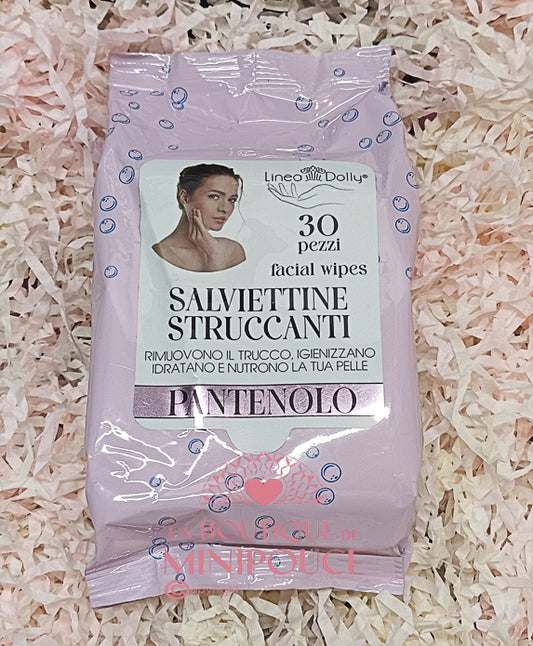 LINGETTES DÉMAQUILLANTES AU PANTHÉNOL LINEA DOLLY