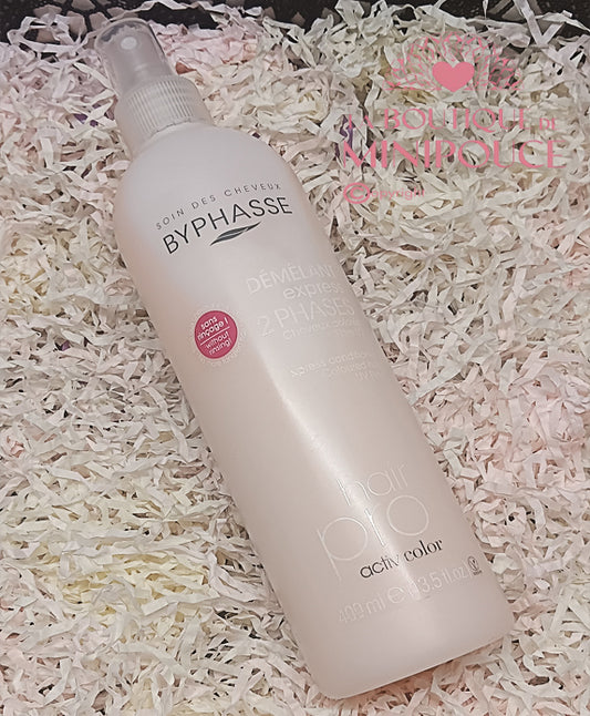 DÉMÊLANT EXPRESS ACTIV COLOR CHEVEUX 400ML. BYPHASSE