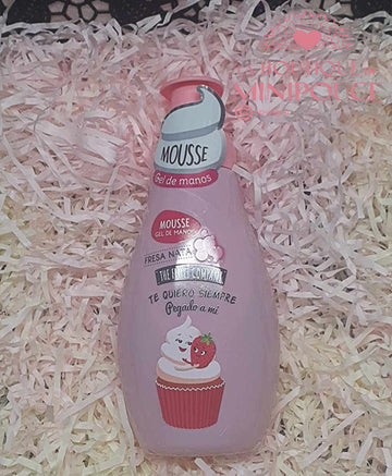 GEL MOUSSE POUR LES MAINS ( PLUSIEUR SENTEUR )