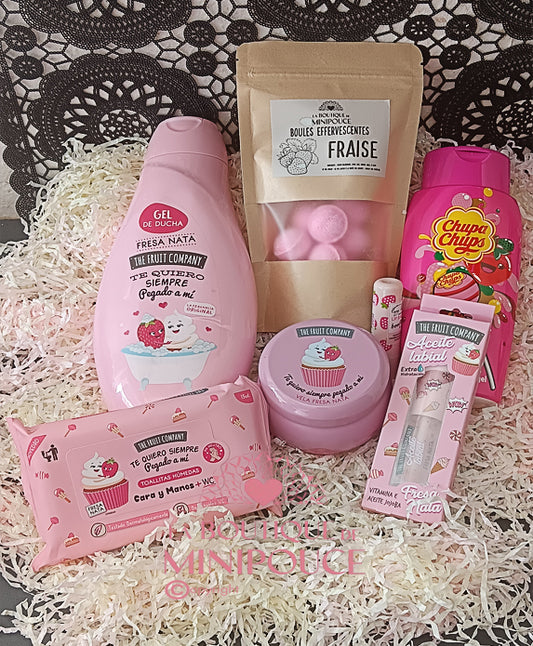 COFFRET FRAISE 7 PRODUIT