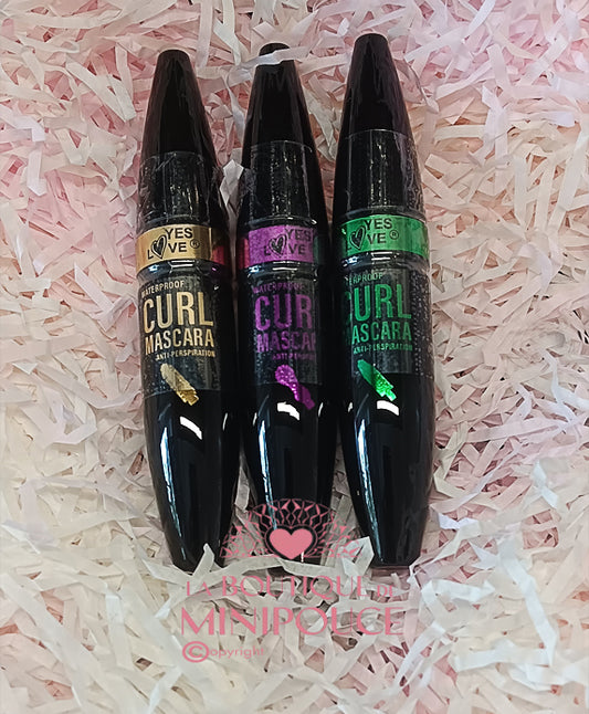 MASCARA YES LOVE CURL WATERPROOF 2044