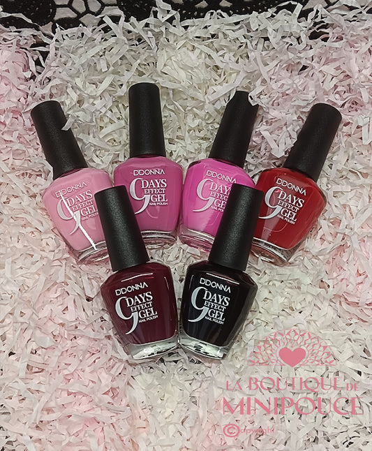 VERNIS A ONGLES EFFET GEL 9 JOURS ( 14908 )