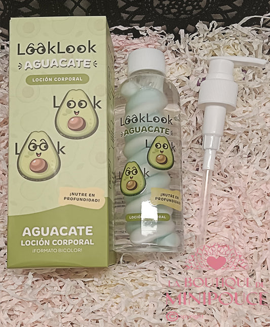 LOTION CORPORELLE NOURRISSANTE À L'AVOCAT 200ML. LOOK LOOK