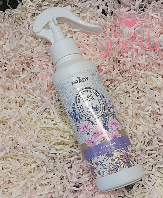 DÉSODORISANT D'AIR SPRAY LAVANDE 220ML. PRADY