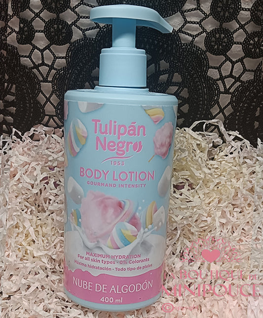 BODY LOTION NUAGE DE COTON 400ML. TULIPAN NEGRO